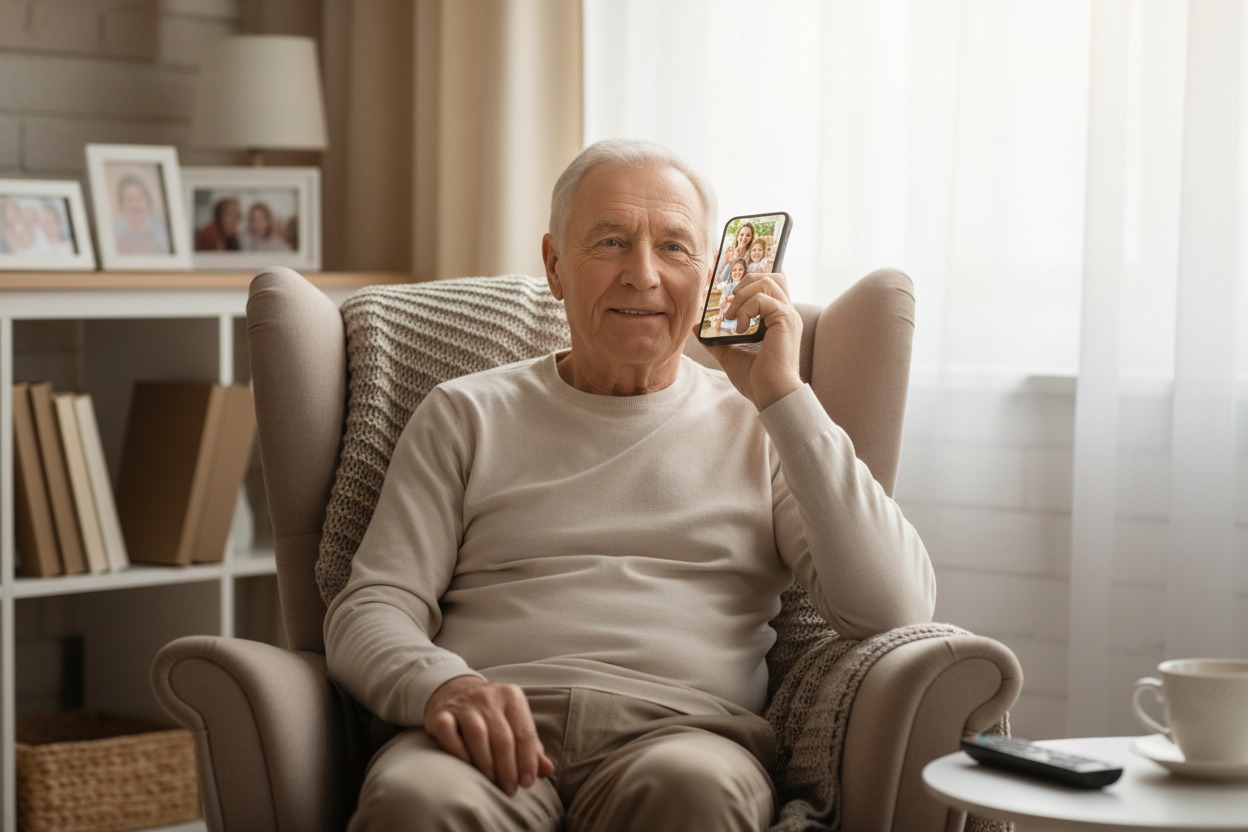 Rozhovor s blízkymi pomáha zmierniť psychické prejavy stresu u seniorov.