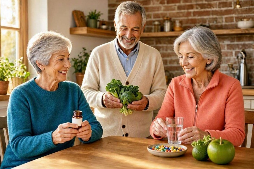 Vitamíny a minerály pre seniorov