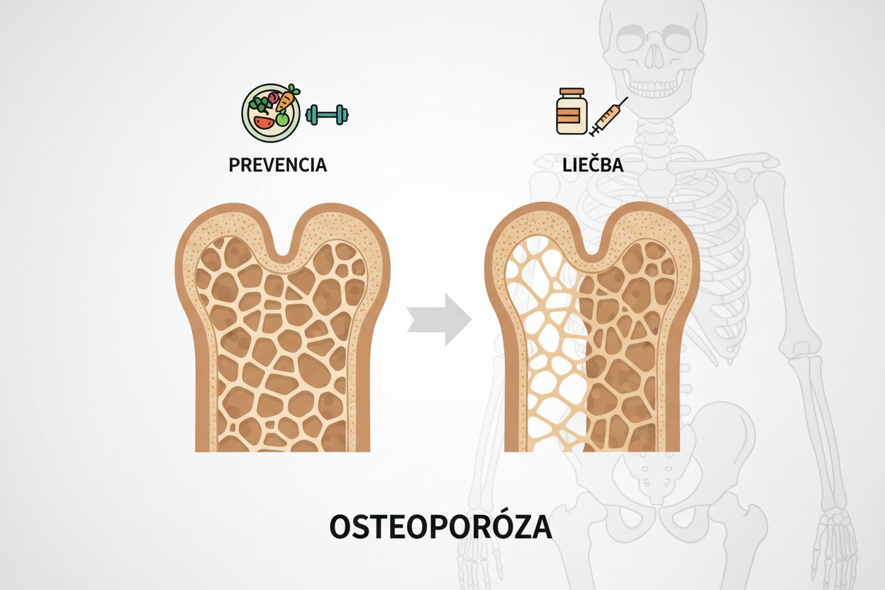 Prevencia a liečba osteoporózy.